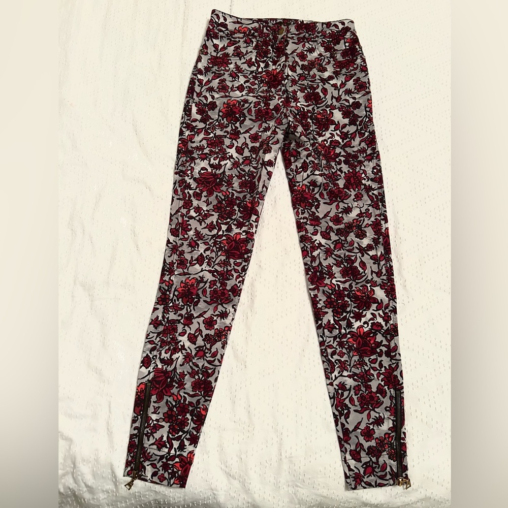 Louis Vuitton Ready Wear Floral Printed Denim (US 25)